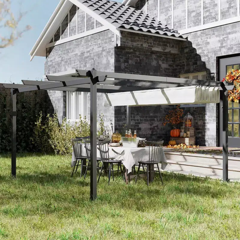 Toile de pergola rétractable
