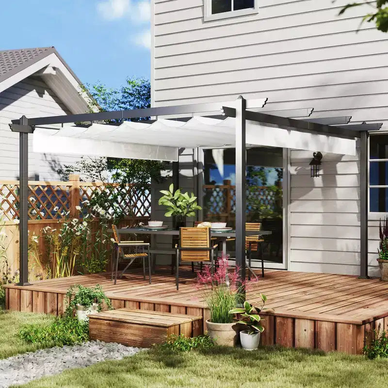 Toile de pergola rétractable