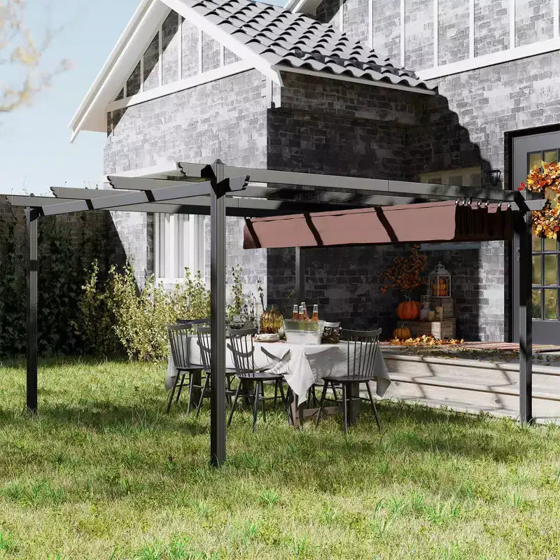 Toile de pergola rétractable