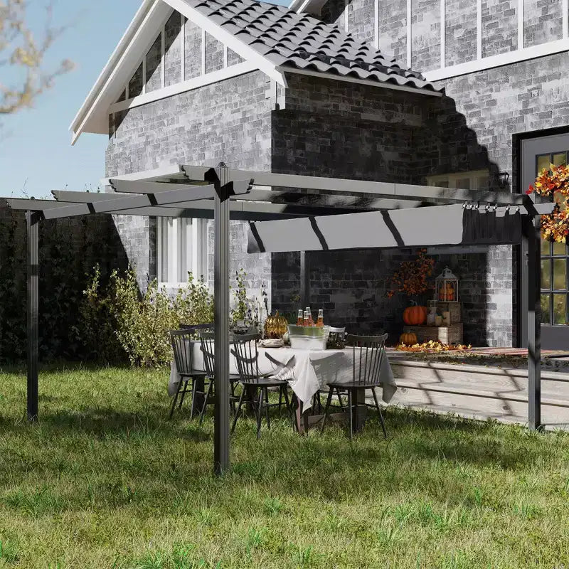 Toile de pergola rétractable