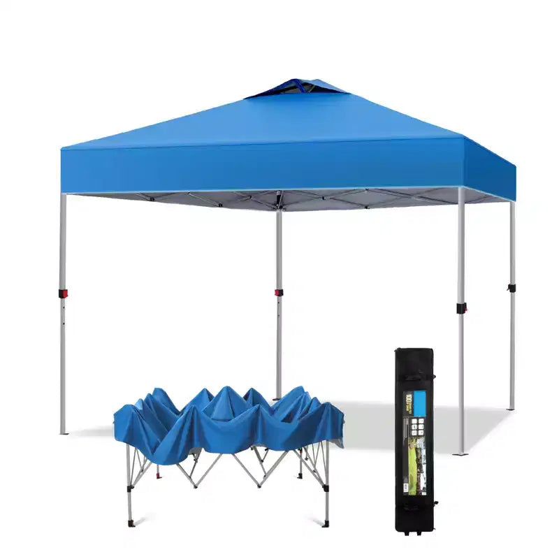 Tente tonnelle escamotable extérieure – Abri solaire portable
