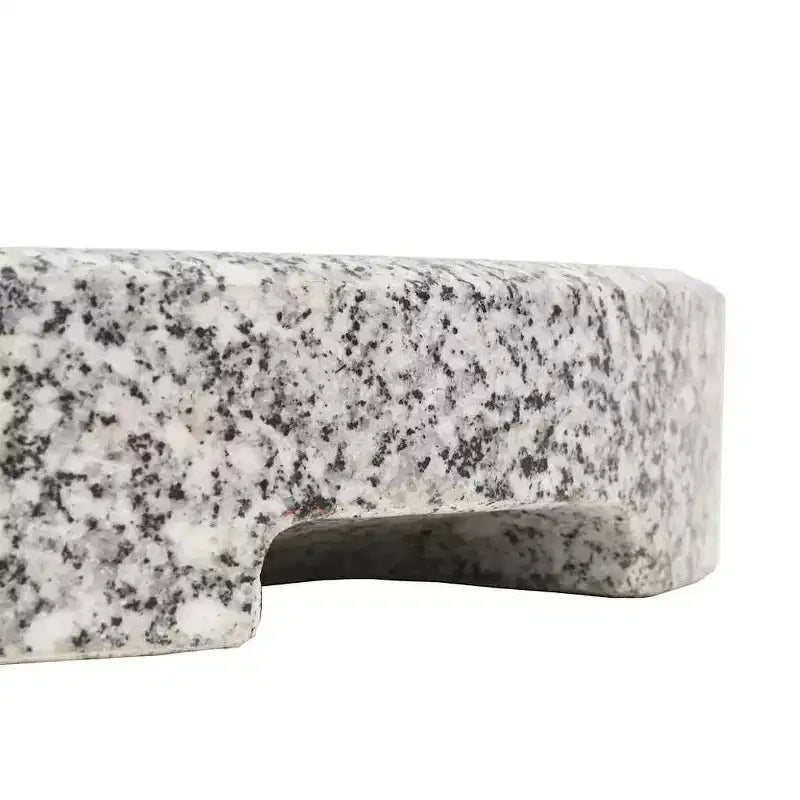 Base de parasol carrée, tube en acier inoxydable