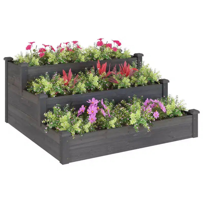 Jardinière surélevée pour fraisiers