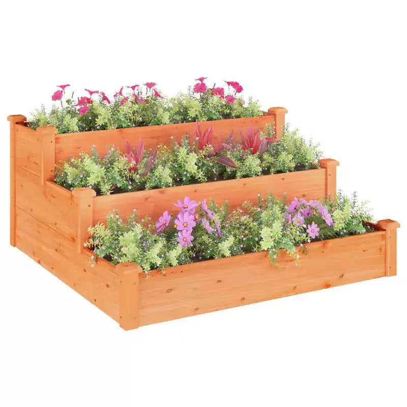 Jardinière surélevée pour fraisiers