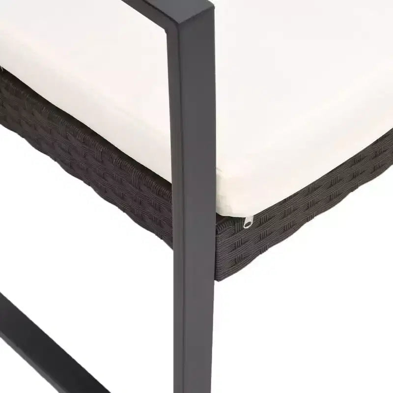 Banc d'extérieur Banc avec coussins