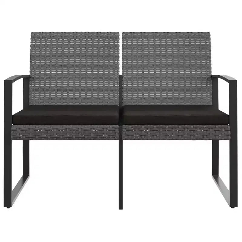 Banc d'extérieur Banc avec coussins