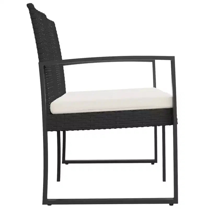 Banc d'extérieur Banc avec coussins