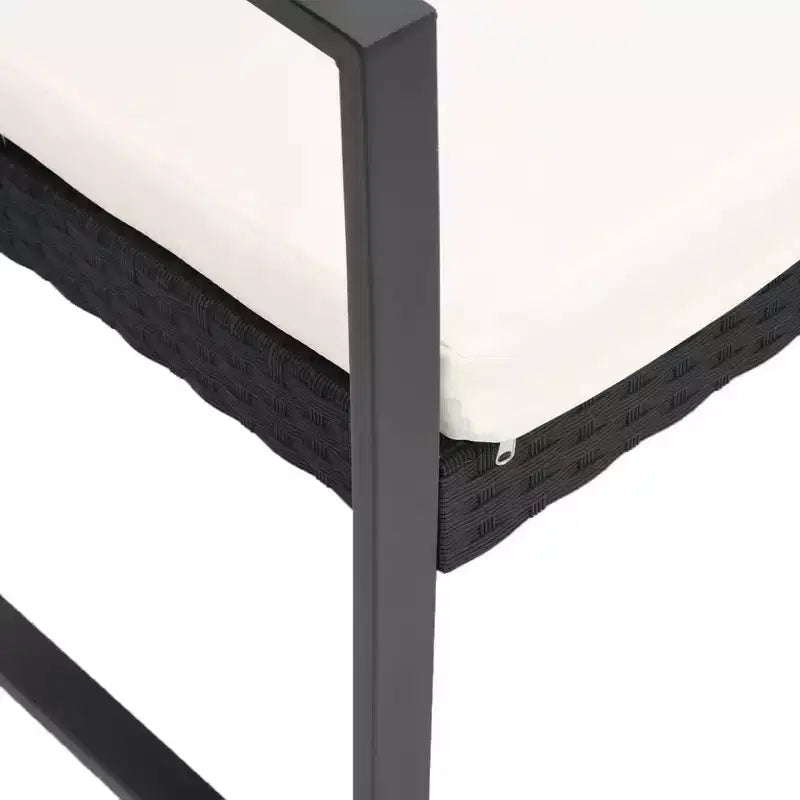 Banc d'extérieur Banc avec coussins