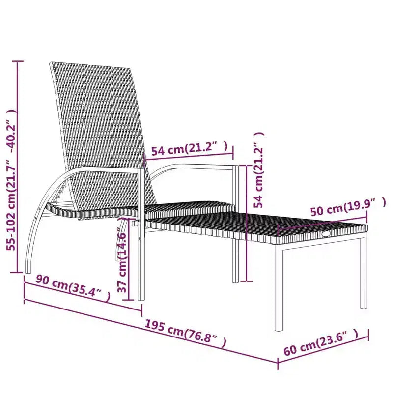 Bain de soleil réglable