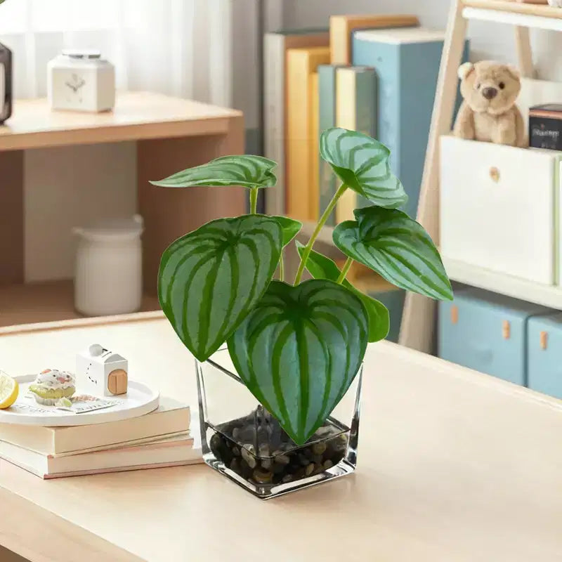 Plantes artificielles en pot