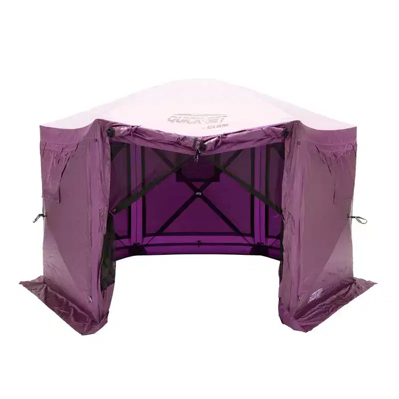 Abri de camping portable, prune
