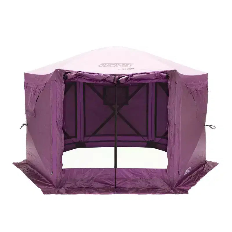 Abri de camping portable, prune