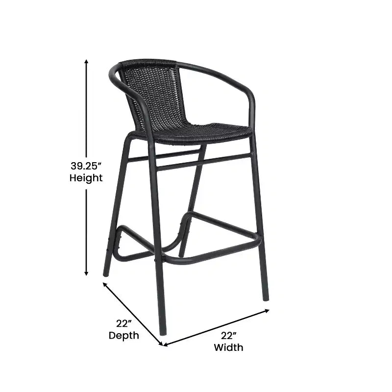 Tabouret de bar style restaurant