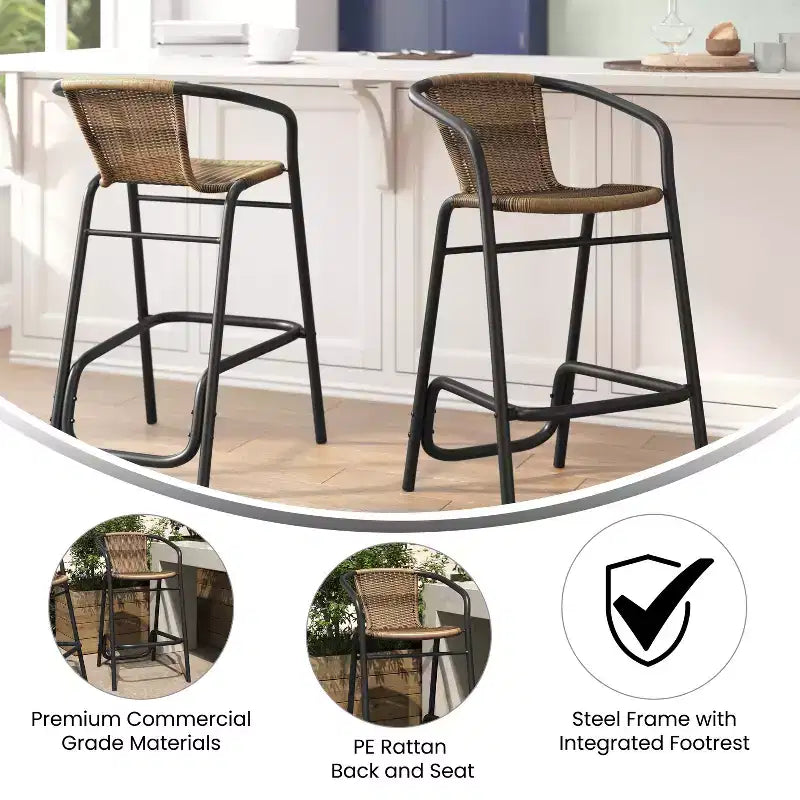 Tabouret de bar style restaurant