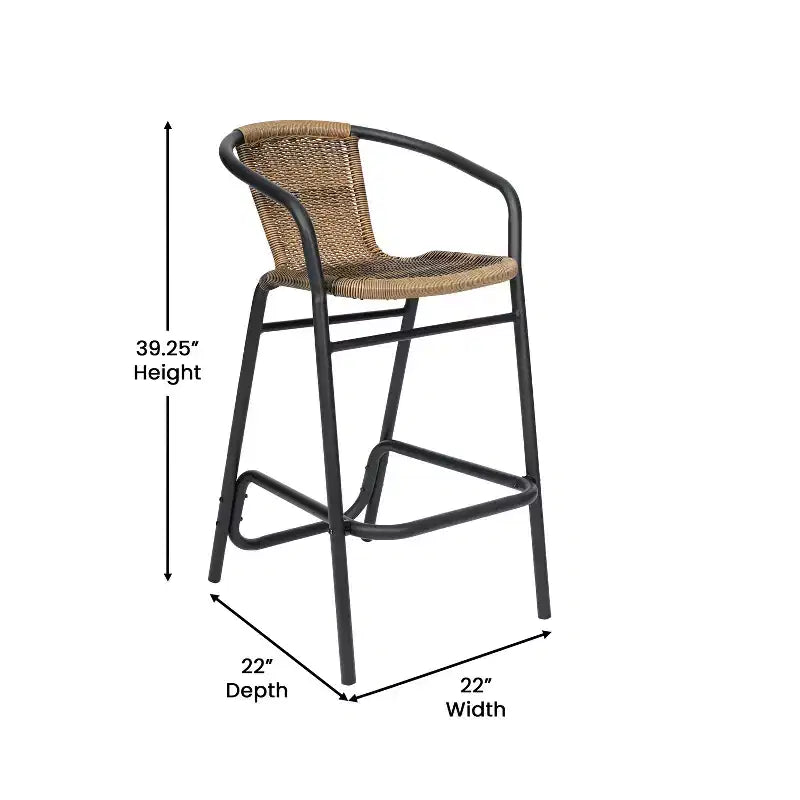 Tabouret de bar style restaurant