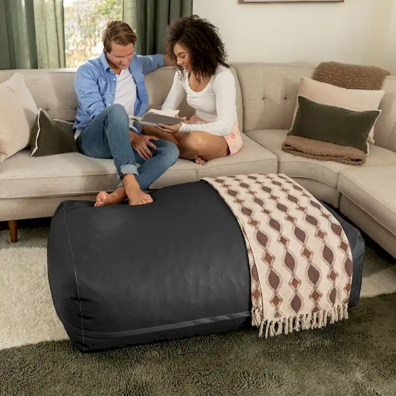 Ottoman - Grand pouf ottoman et chaise longue