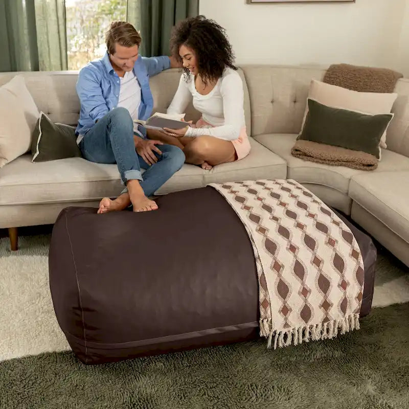 Ottoman - Grand pouf ottoman et chaise longue