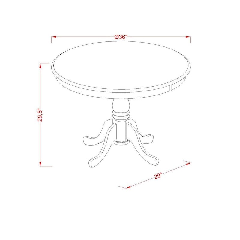 Table à manger East West Furniture