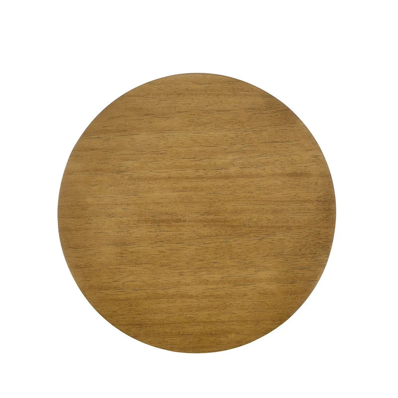 Table basse ronde en bois, Table d'appoint simple