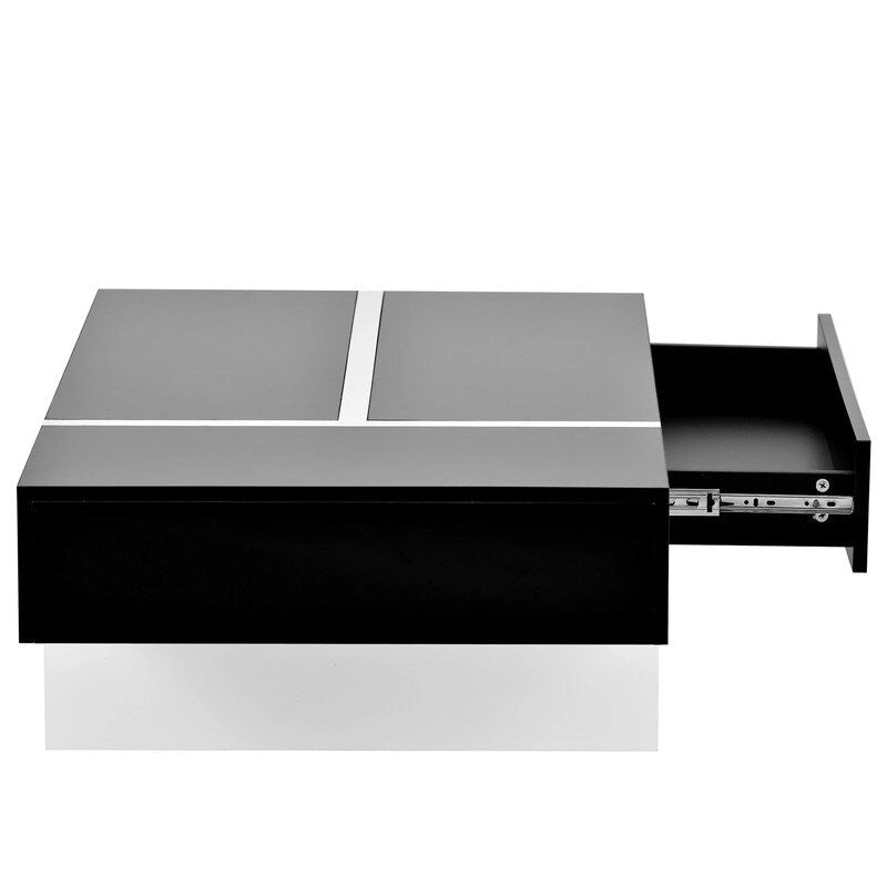 Table basse rectangulaire moderne et simple