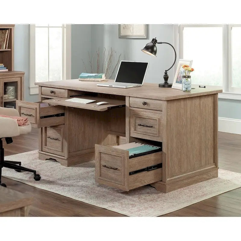 Bureau double piédestal