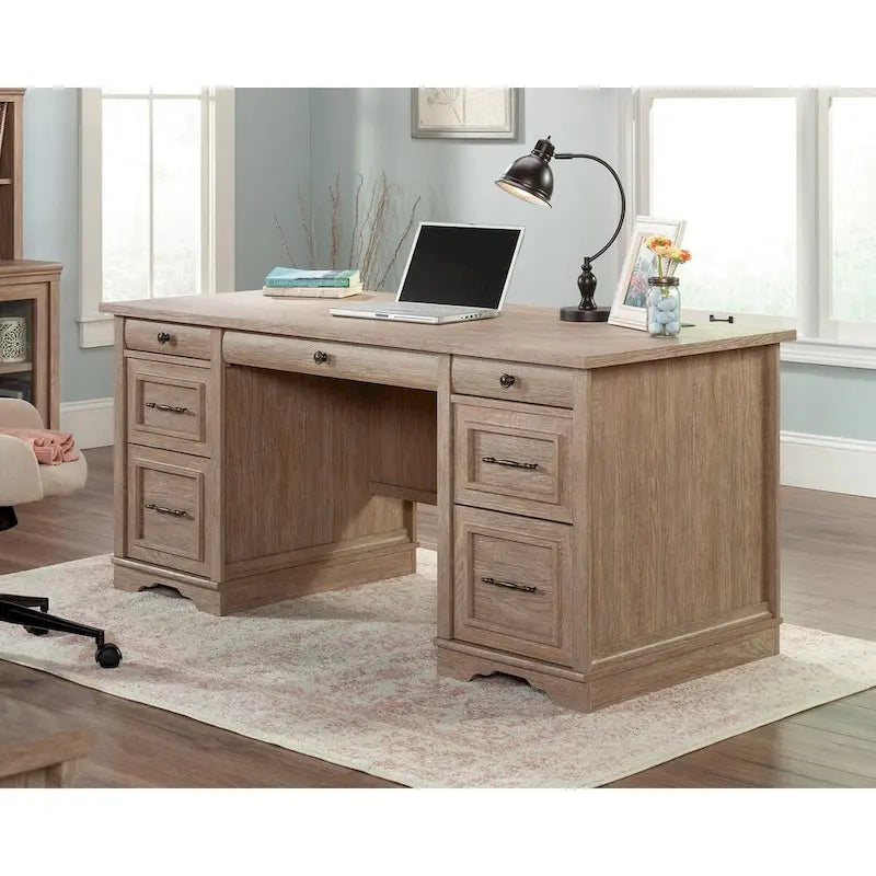 Bureau double piédestal