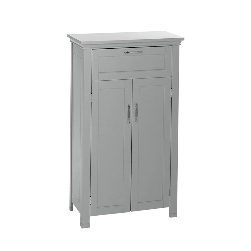 Meuble de rangement à deux portes pour salle de bain et buanderie
